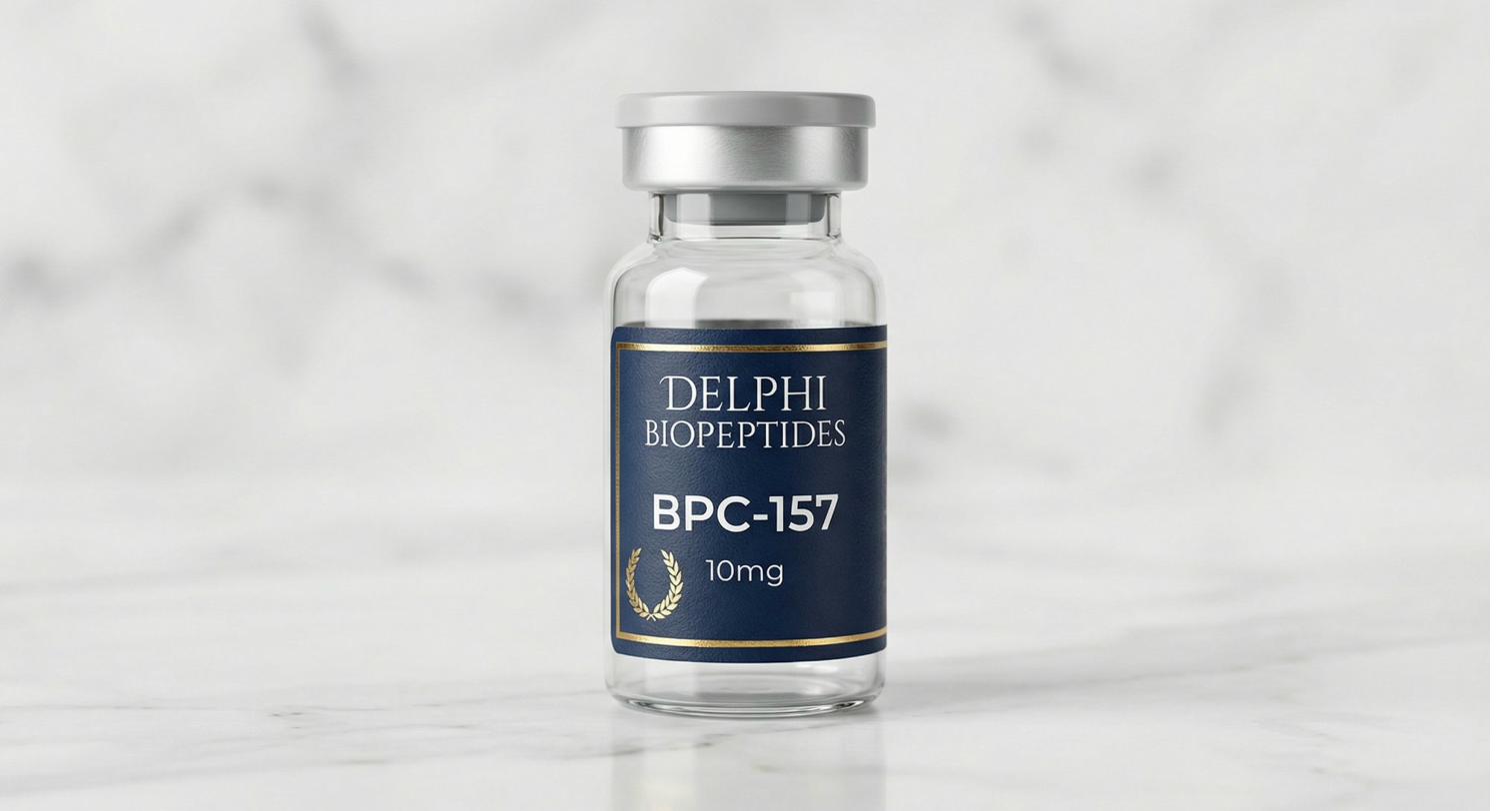 BPC-157 peptide vial, 10mg, research grade